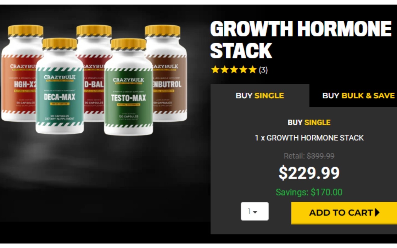 CrazyBulk Growth Hormone Stack: Latest Research Included – Is It Fit ...
