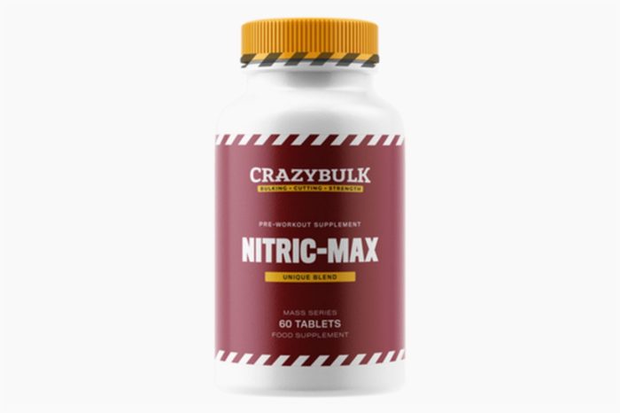 CrazyBulk Nitric-Max (Nitric Oxide)