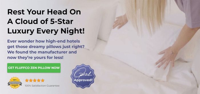 FluffCo Zen Pillow: Latest Research Included - Is It Fit For You? - Image 2