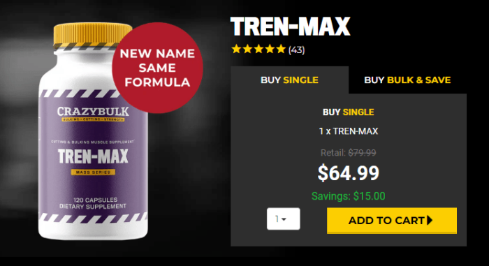 CrazyBulk Tren-Max - Image 2