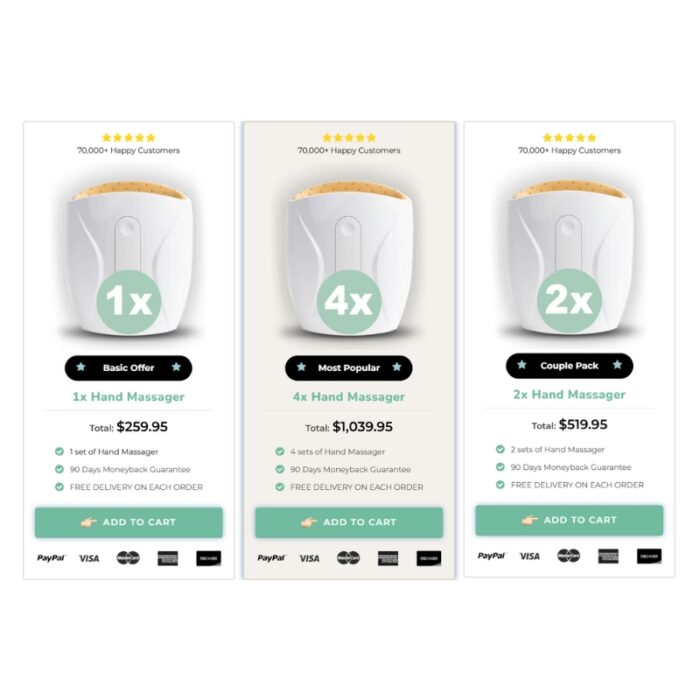 Nooro Hand Massager - Image 2