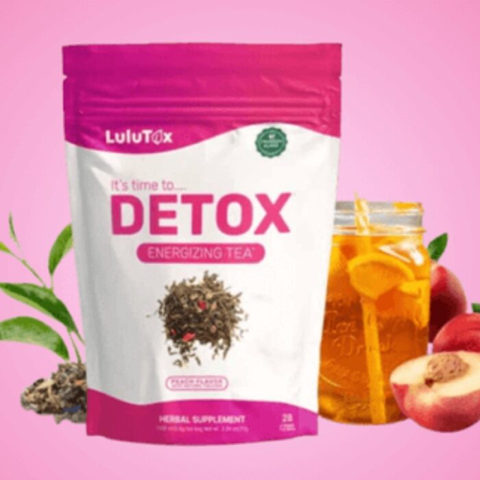 Lulutox Detox Tea Slimming Tea with Dandelion and Ginseng