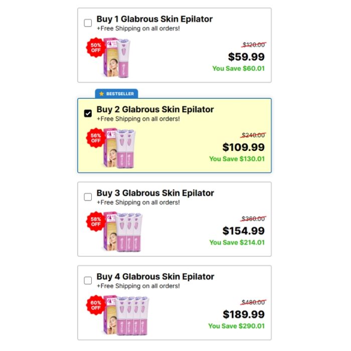Glabrous Skin Epilator - Image 2